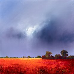 After The Storm by Barry Hilton - Original Painting on Stretched Canvas sized 20x20 inches. Available from Whitewall Galleries